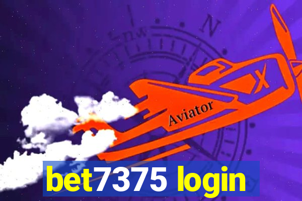 bet7375 login